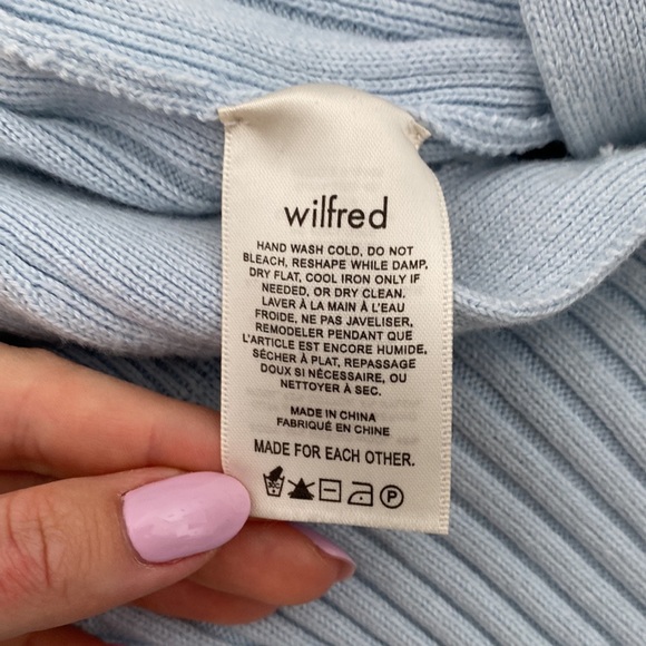 Wilfred plunge front cardigan - Picture 3 of 4